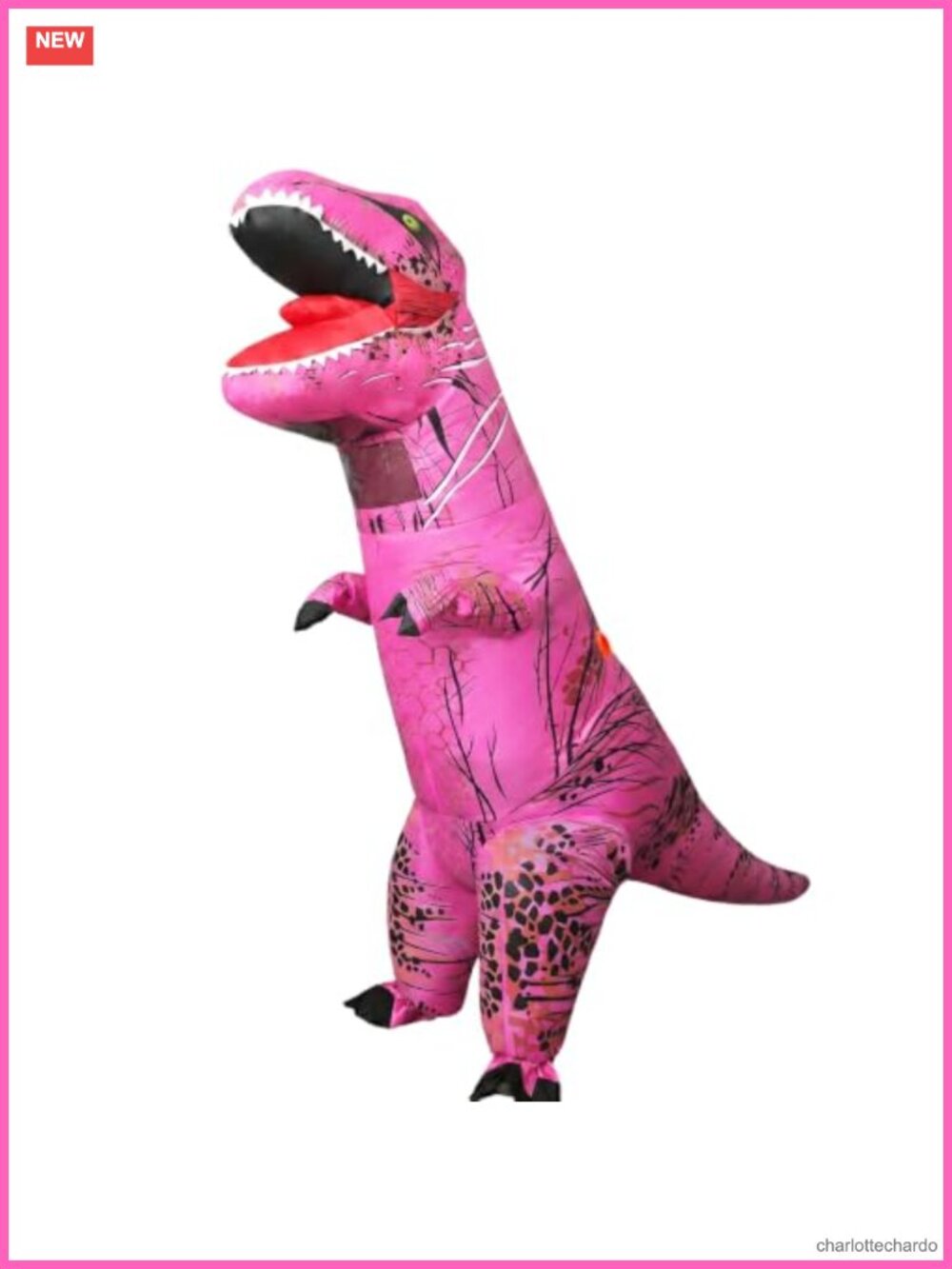 Inflatable Dinosaur Costume Blow Up Party Suit Unisex Adult